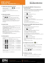 Предварительный просмотр 3 страницы EPH Controls RFRP-HW-OT Operating Instructions