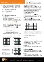 Предварительный просмотр 4 страницы EPH Controls RFRP-OT Operating Instructions