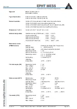 Предварительный просмотр 6 страницы Ephy-Mess PR-SPA-EX-NWT Manual