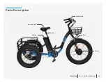 Предварительный просмотр 3 страницы Epic Cycles Blue Rev Trio User Manual