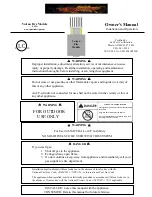 Preview for 1 page of Epic Fire Design Vulcan Fire Module VFM Owner'S Manual