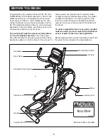 Preview for 4 page of Epic Fitness 1000 Ex Elliptical User Manual