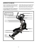 Preview for 5 page of Epic Fitness A35e Elliptical Manual