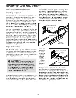 Preview for 14 page of Epic Fitness A42t Sport Treadmill User Manual