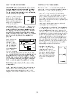 Preview for 16 page of Epic Fitness A42t Sport Treadmill User Manual