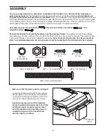 Предварительный просмотр 7 страницы Epic Fitness Club Series H140t Treadmill Manual