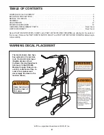 Предварительный просмотр 2 страницы Epic Fitness EPBE22040 User Manual