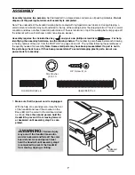 Предварительный просмотр 7 страницы Epic Fitness EPTL14106.2 User Manual