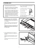 Предварительный просмотр 7 страницы Epic Fitness EPTL89011.0 (French) Manuel De L'Utilisateur