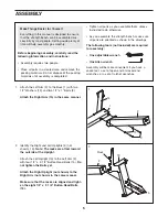 Предварительный просмотр 5 страницы Epic Fitness GZFW20211 Owner'S Manual