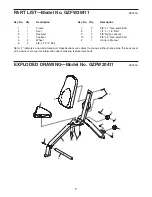 Предварительный просмотр 7 страницы Epic Fitness GZFW20411 Owner'S Manual