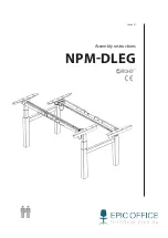 Epic Office Furniture NPM-DLEG Assembly Instructions Manual предпросмотр