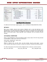 Предварительный просмотр 18 страницы Epic Red Epic-M Operation Manual