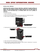 Предварительный просмотр 27 страницы Epic Red Epic-M Operation Manual