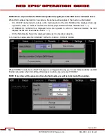 Предварительный просмотр 58 страницы Epic Red Epic-M Operation Manual