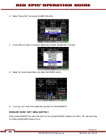 Предварительный просмотр 190 страницы Epic Red Epic-M Operation Manual