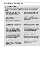 Preview for 3 page of Epic 1200 Pro Elliptical (French) Manuel De L'Utilisateur