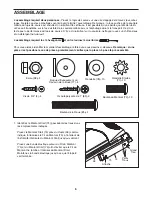 Preview for 6 page of Epic 425 Mx Treadmill (French) Manuel De L'Utilisateur