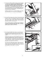 Preview for 7 page of Epic 425 Mx Treadmill (French) Manuel De L'Utilisateur