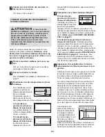 Preview for 20 page of Epic 425 Mx Treadmill (French) Manuel De L'Utilisateur