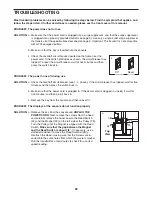 Preview for 22 page of Epic 600 Mx Treadmill User Manual