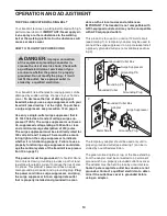 Предварительный просмотр 14 страницы Epic 705treadmill Manual