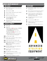 Preview for 2 page of Epic ADVANCED STRIPPING EQUIPMENT FASTMELT 650 Quick Start Manual