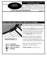 Preview for 5 page of Epic Chair-size Grid Mainframe Assembly Instructions Manual