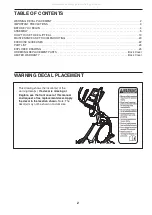 Preview for 2 page of Epic EL 2790 User Manual