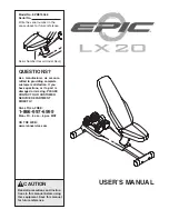 Preview for 1 page of Epic EPBE1506.0 User Manual