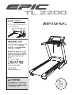 Epic Epic TL2200 User Manual предпросмотр