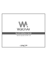 EPICT WatchAir OpenArms EPUS-100 Quick Installation Manual preview