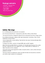 Preview for 2 page of Epik Learning HIGHQ ELT0704H User Manual