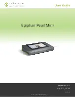 epiphan Pearl Mini User Manual preview