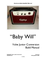 Preview for 1 page of Epiphone Baby Will Build Manual