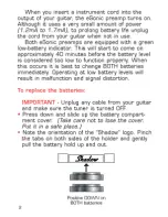 Preview for 4 page of Epiphone eSonic Manual