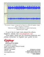 Preview for 18 page of Epiphone eSonic Manual