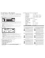 Предварительный просмотр 4 страницы Epiphone Tobias Owner'S Manual