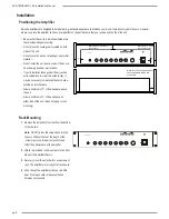 Предварительный просмотр 8 страницы Episode ECA-70MIXAMP-1-60 Owner'S Manual