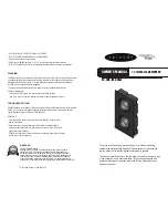 Episode ES-SUB-IW-DUAL8 Owner'S Manual preview