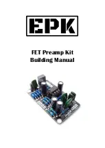 Предварительный просмотр 1 страницы EPK FET Building Manual