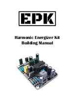 Предварительный просмотр 1 страницы EPK Harmonic Energizer Building Manual