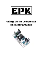 EPK Orange Juicer Building Manual предпросмотр