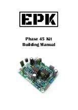 Предварительный просмотр 1 страницы EPK Phase 45 Building Manual