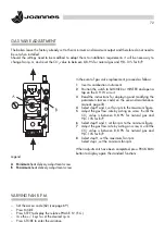 Preview for 72 page of Epoca 25-29 NB Installation And Maintenance Manual