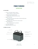 Предварительный просмотр 6 страницы EPOCH BATTERIES B12100B Product Manual