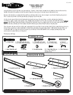 Epoch Design Dakota 5105 Assembly Instructions предпросмотр