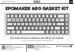 Предварительный просмотр 7 страницы Epomaker 680 GASKET KIT Quick Start Manual