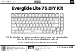 Preview for 7 page of Epomaker Everglide Lite 75 DIY Kit Quick Start Manual