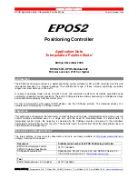 EPOS EPOS2 50/5 Application Note preview